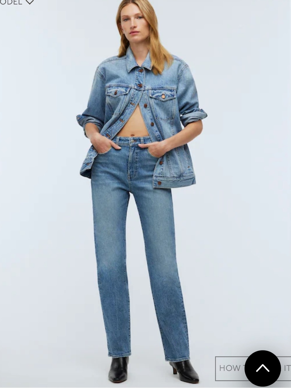 Madewell The 90’s Straight Jean